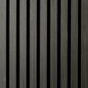 €45 PER PANEEL - 260x60 cm ZWART Eiken akoestische wand panel lattenwand met Vilt