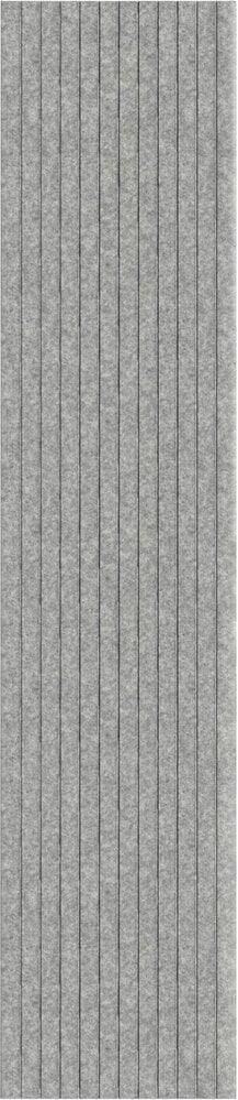 OPPIO Viltpaneel Licht Grijs - JAPANDI - 280x60 cm - Brandvertragend & Geluiddempend