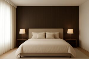 120x280x0.5 cm - Houten Wandpaneel GRAPHITE GRAIN