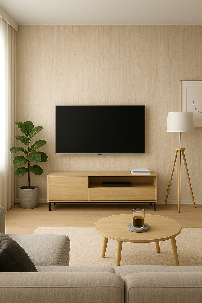 120x280x0.5 cm - Houten Wandpaneel MERANTI - Afbeelding 2