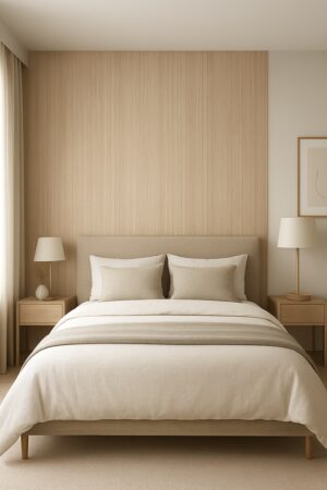 120x280x0.5 cm - Houten Wandpaneel MERANTI