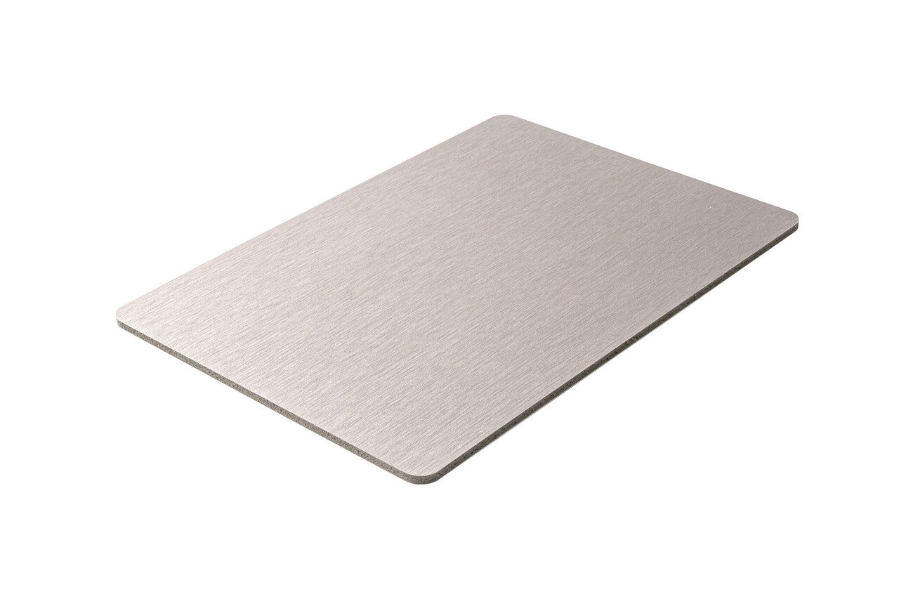 120x280x0.5 cm - Metaal Wandpaneel ZILVER CELESTE - Afbeelding 2