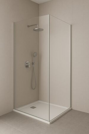 120x280x0.5 cm - Metaal Wandpaneel ZILVER CELESTE